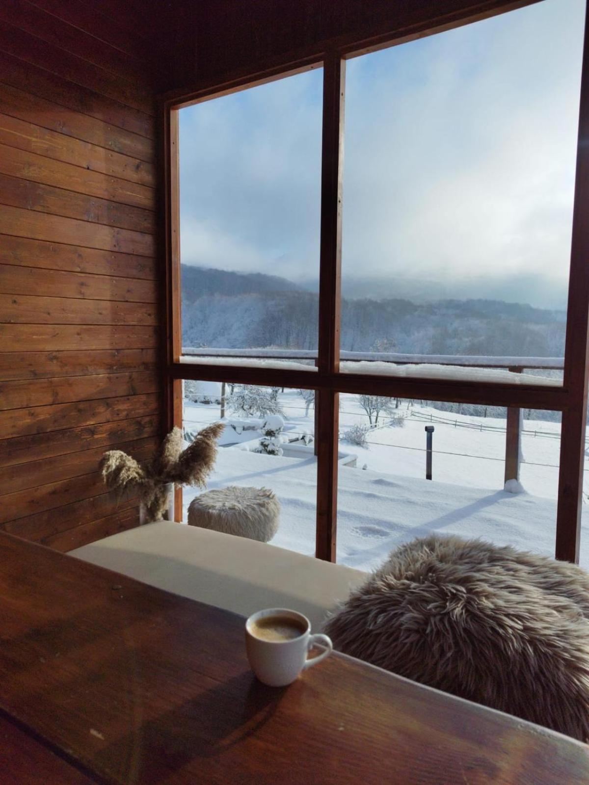 Le Chalet M - Cabana Cu O Panorama De Poveste. Surdesti  Extérieur photo
